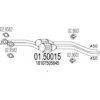 MTS 01.50015 Middle Silencer